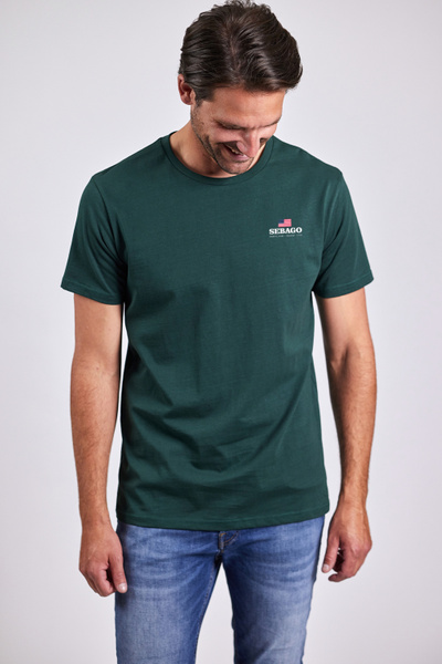 【NOAH】 LE DELUGE TEE ★ NAVY & GREEN Noah Le déluge t-shirt | KELLY GREEN | SEVENSTORE