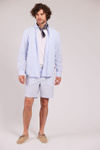 Seersucker BD Shirt Light Blue